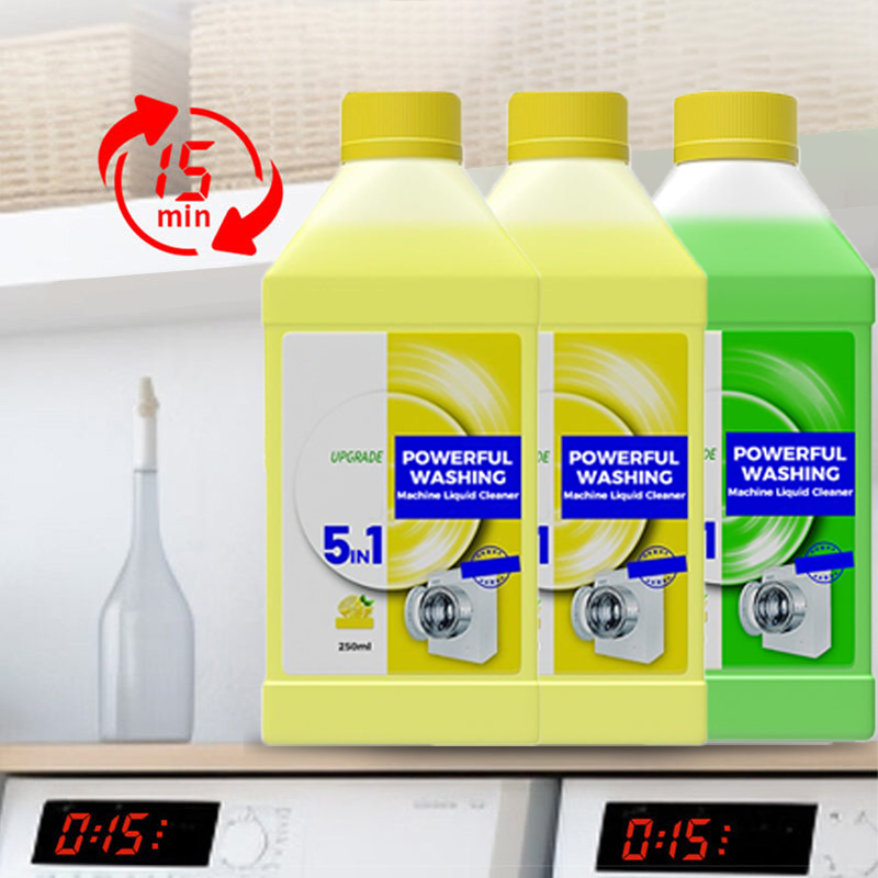 ⏳Heißes Verkaufsprodukt, 50% Rabatt👍Kraftvoller Flüssigreiniger für Waschmaschinen