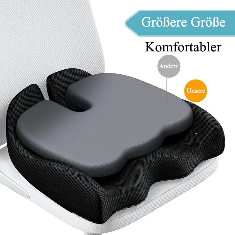 🎁LETZTER TAG 40% RABATT🔥Ergonomisches Sitzkissen aus Memory-Schaumstoff