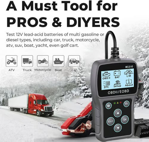 BT100 Autobatterietester