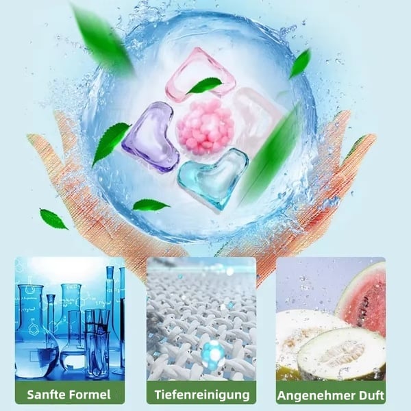 🧼 5-in-1 Duftperlen für die Wäsche