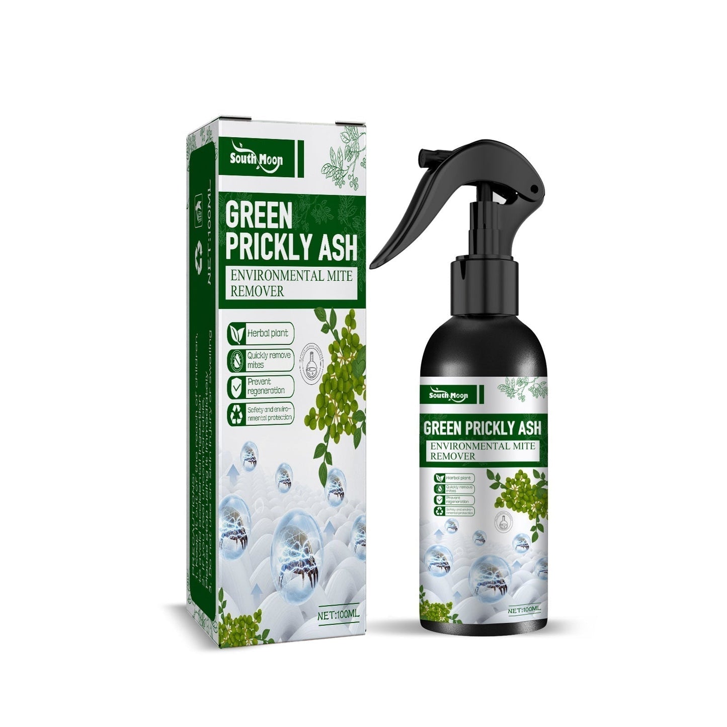 ☄️Spring Specials🎉 Leistungsstarkes Milbenentfernungsspray - Tiefenreinigung, Schutz der Gesundheit!