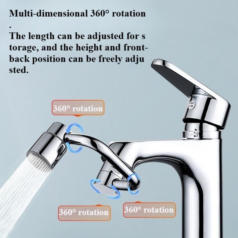 🚰Universal-Spültischarmatur✨1080° drehbare Armatur-Belüfterverlängerung