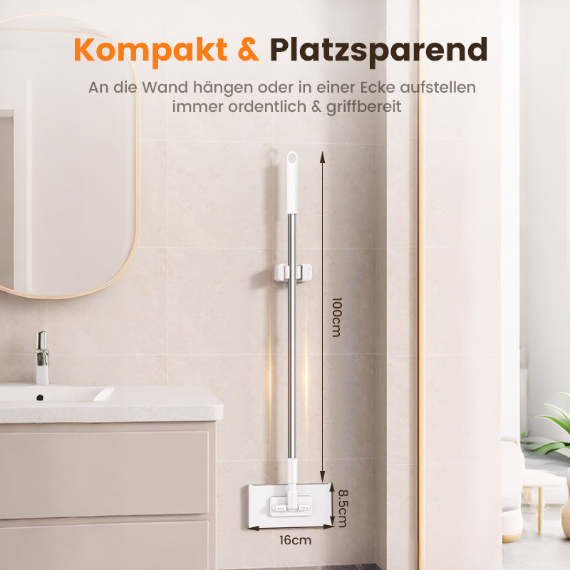 đ50% Rabattđ§čâš Einweg-Staubmopp mit 4 wiederverwendbaren BezĂŒgen â Praktisch und effektiv đ„đ