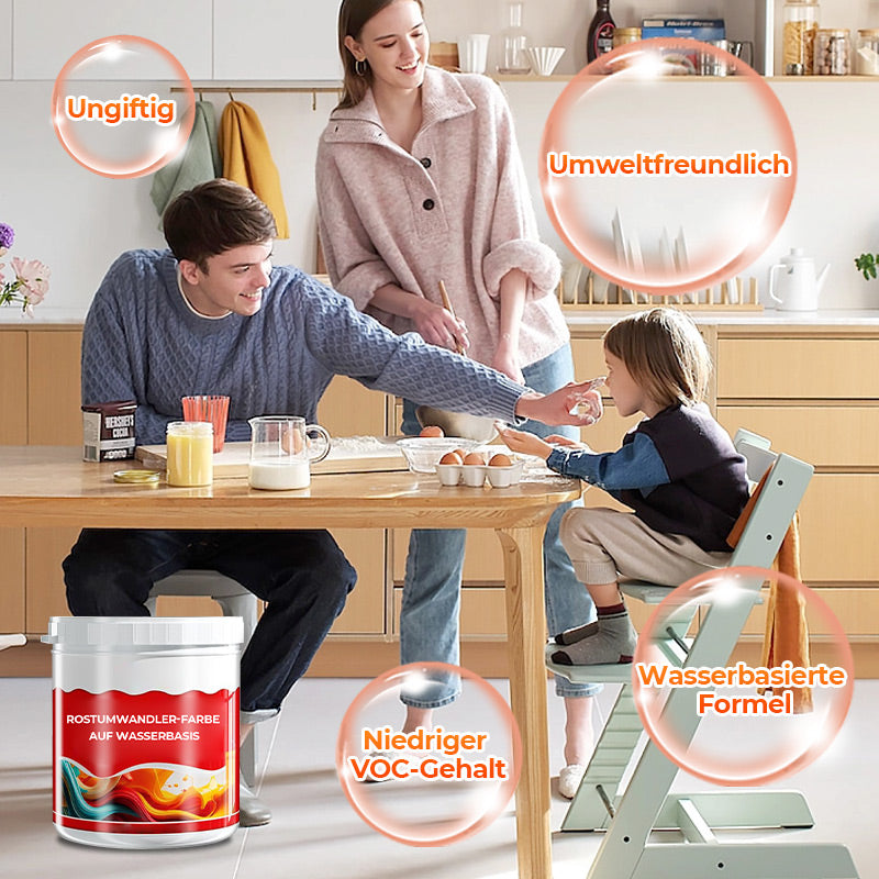 WINTERANGEBOT đ Rostumwandler-Farbe auf Wasserbasis