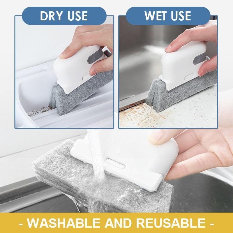 2-in-1-Fensterbank Nut Deadend Schrank Spalt bürste