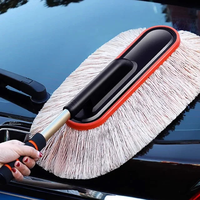 🔥Letzter Tag Aktion 50% Rabatt🚗Autostaubwedel mit ausziehbarem Teleskopstiel