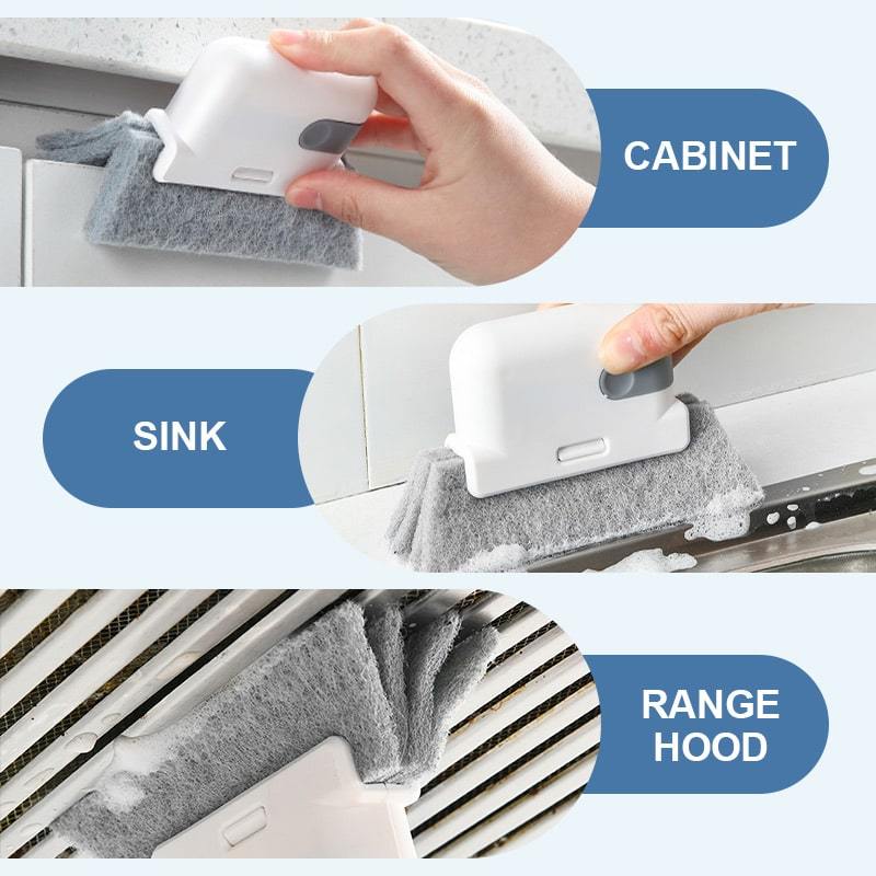 2-in-1-Fensterbank Nut Deadend Schrank Spalt bürste