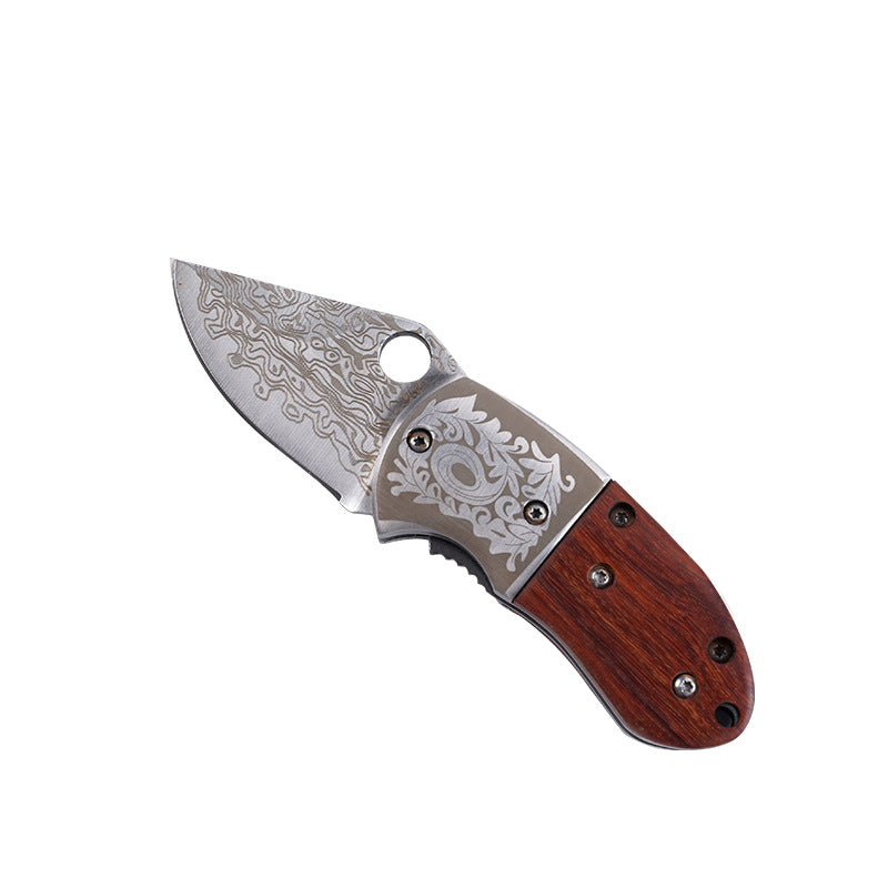 🌟 Das kleine Damaszener Messer —— Ein multifunktionales Juwel in der Handfläche, fähig im Keller und im Freien 🌟
