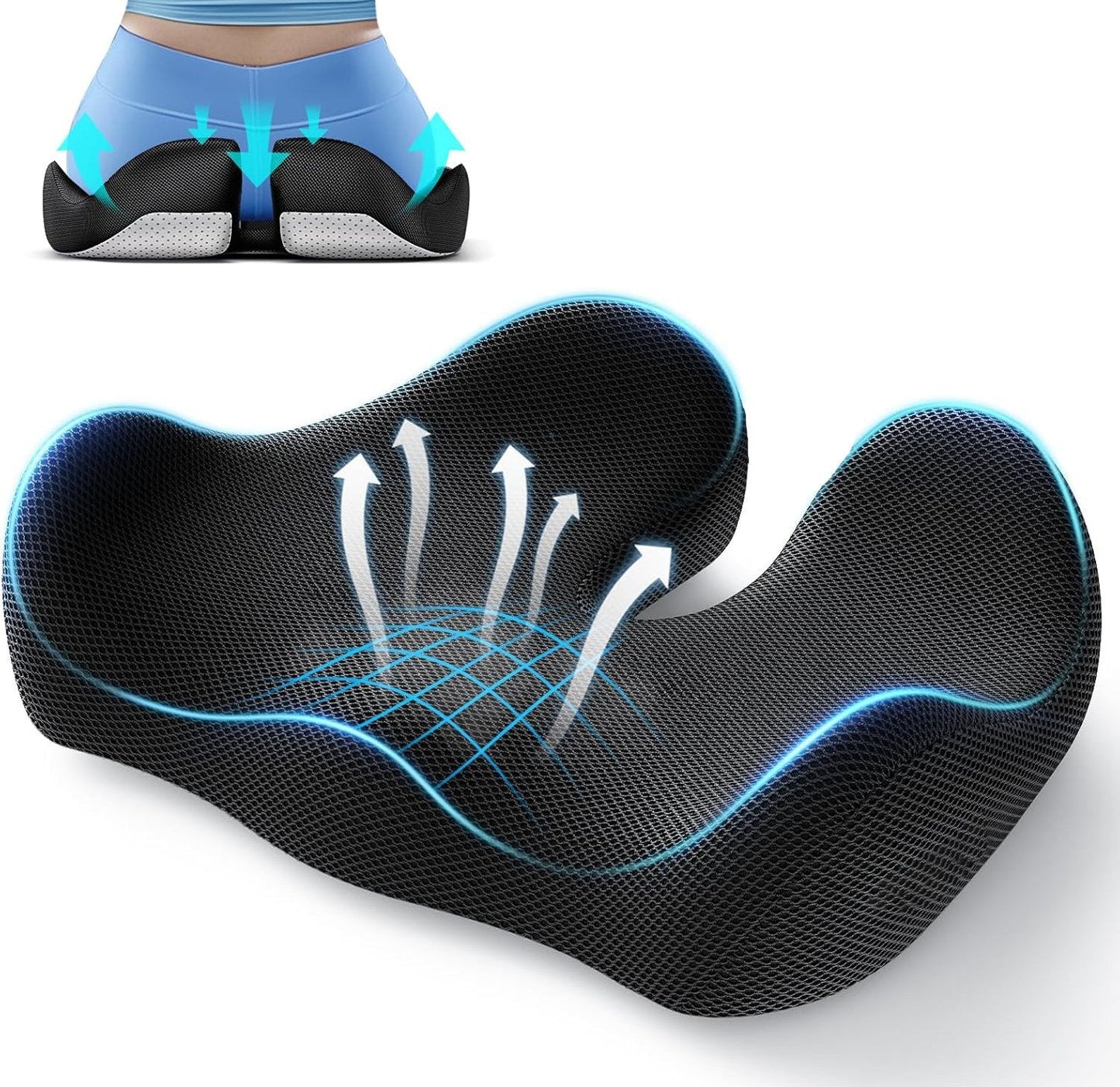 🎁LETZTER TAG 40% RABATT🔥Ergonomisches Sitzkissen aus Memory-Schaumstoff