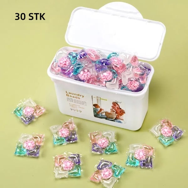 🧼 5-in-1 Duftperlen für die Wäsche