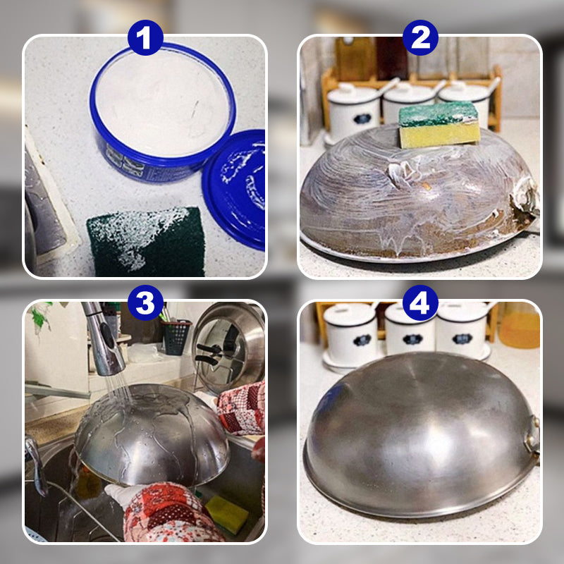 🔥Heißer Verkauf🔥 300g Vielseitige Edelstahl-Reinigungspaste