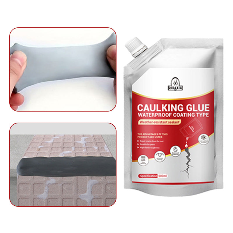 🔥🔥Jetzt bestellen Kaufen Sie 3 und erhalten Sie 2 gratis Kostenloser Versand🍀Boden Wand Riss Füllung Wasserdicht Anti-Riss Kleber