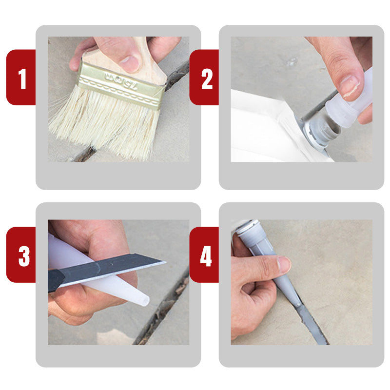 🔥🔥Jetzt bestellen Kaufen Sie 3 und erhalten Sie 2 gratis Kostenloser Versand🍀Boden Wand Riss Füllung Wasserdicht Anti-Riss Kleber