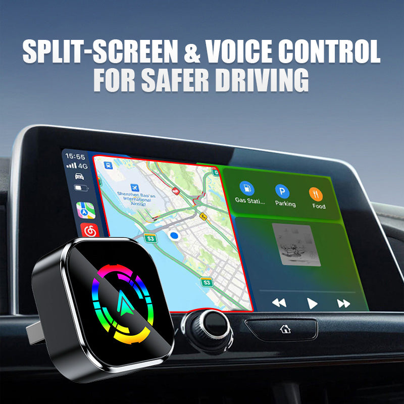 ⏳Begrenzte Zeit 50% Rabatt💥🚗 2-in-1 Kabelloser Adapter für iPhone & Android Auto – Einfach einstecken & kabellos durchstarten!