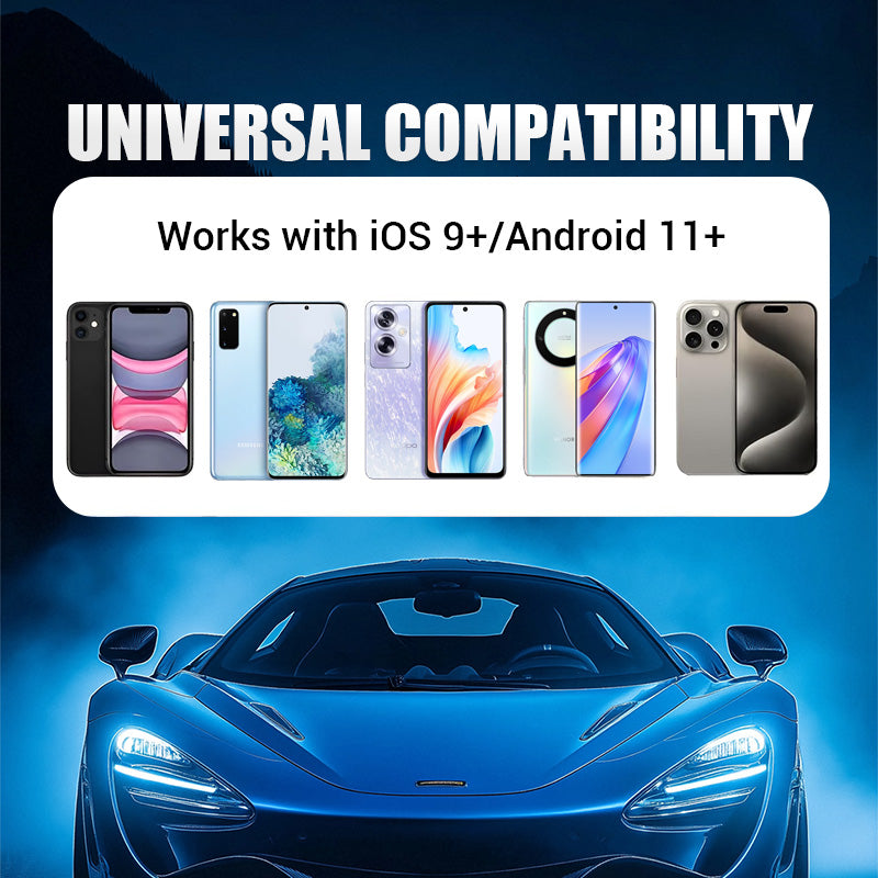 ⏳Begrenzte Zeit 50% Rabatt💥🚗 2-in-1 Kabelloser Adapter für iPhone & Android Auto – Einfach einstecken & kabellos durchstarten!