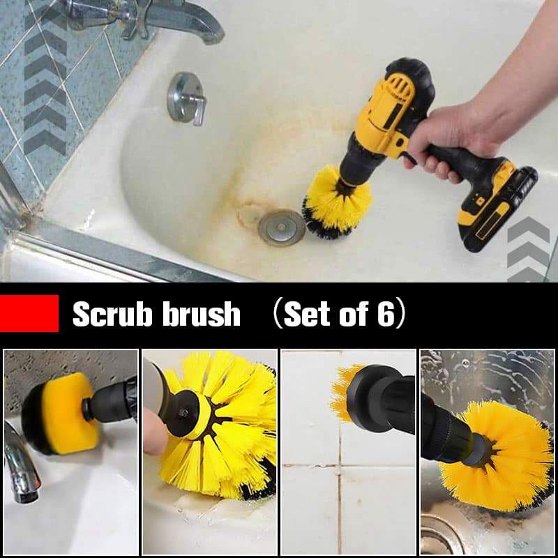 Power-Scrubber-Bürste (3er-Satz)