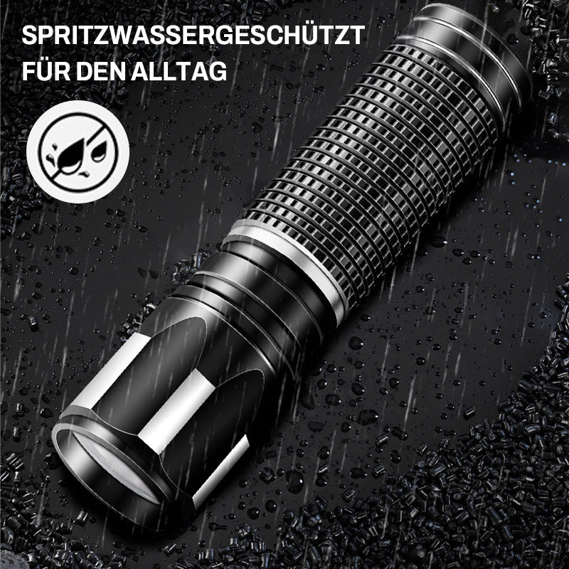 Wiederaufladbare Mini-LED-Taschenlampe mit hoher Leuchtkraft