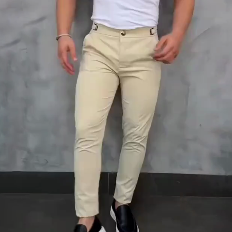 Stretchhose im Slim Fit für Herren