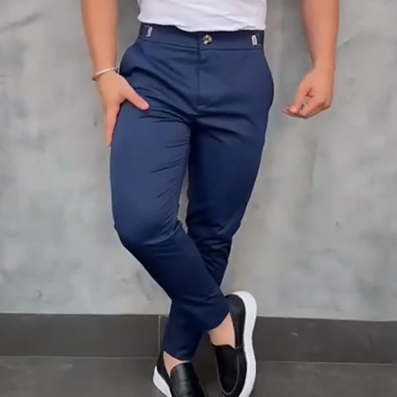 Stretchhose im Slim Fit für Herren