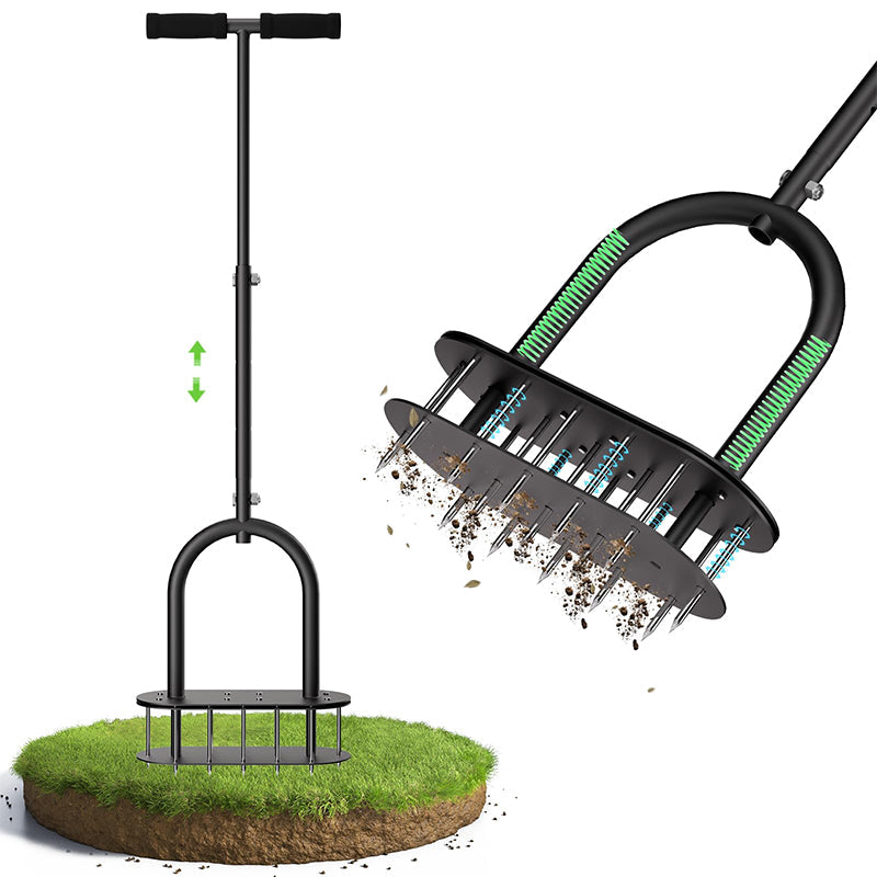 🌱 50% RABATT! ✨ Manueller Rasenbelüfter‑Set, inklusive Montagewerkzeugen und Arbeitsschutzhandschuhen — Karbonstahl, verstellbar & effizient 🏡