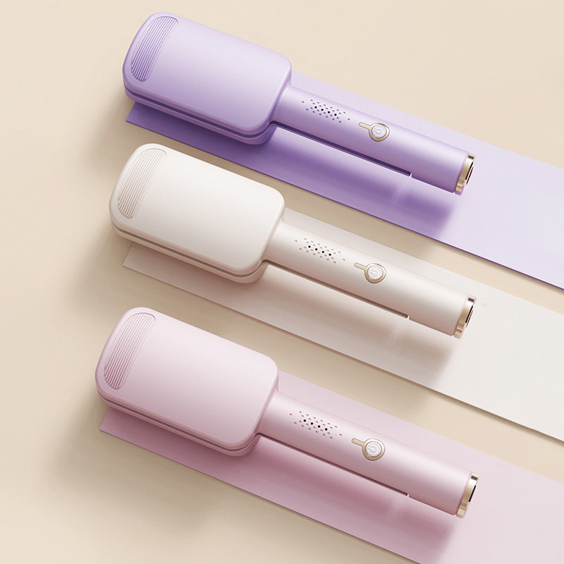 Three color options of the 32mm deep wave hair styling tool