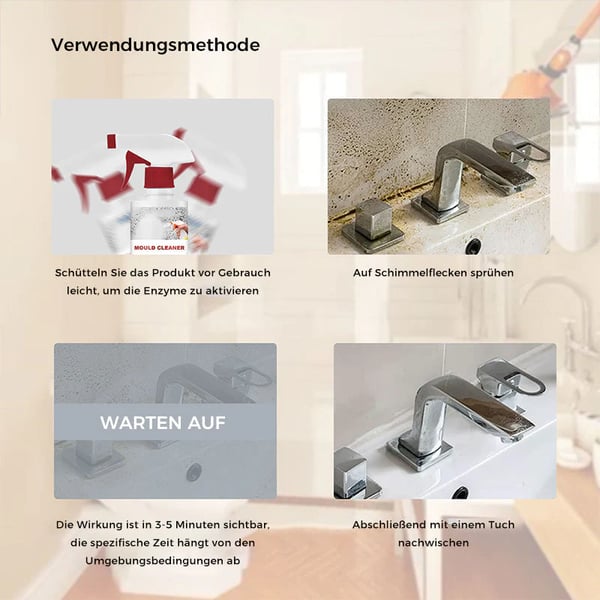 Schimmelentferner  Reinigungsschaum