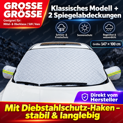 ⚡ Magnetischer Schneeschutz für Ihr Auto – schnell, werkzeuglos und winterfest ❄️🚗