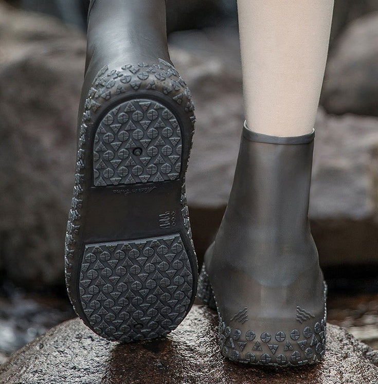 🌧️ Jetzt 50% sparen! Regen & Schmutz? Kein Problem! – Dicke, abriebfeste & wasserdichte Überschuhe – Gcom – schützen Schuhe zuverlässig & sind schnell angezogen ✨