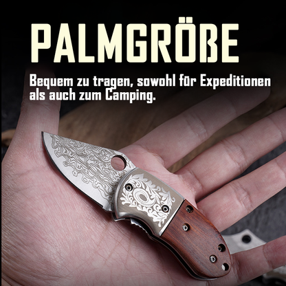 🌟 Das kleine Damaszener Messer —— Ein multifunktionales Juwel in der Handfläche, fähig im Keller und im Freien 🌟