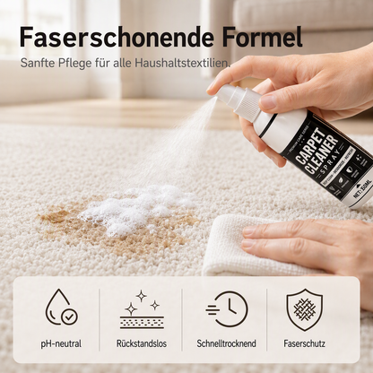 🔥🎁 2+1 GRATIS!!🥳 Tiefenreinigendes Teppichspray – entfernt hartnäckige Flecken und neutralisiert Gerüche sofort!