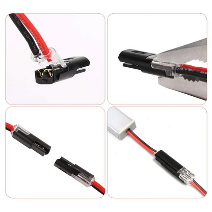 🔒 Schluss mit wackeligen Verbindungen! – 50% Rabatt, letzter Tag! – Doppel-Drahtanschluss mit Verriegelungsbügel – sicher, rutschfest & stabil – perfekt für Elektroprojekte & schnelle Tests ⚡🛠️