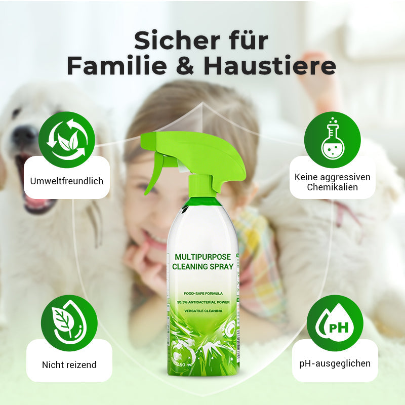 🧼 Kraftvolles Allzweck-Reinigungsspray für den Haushalt – Schnell, effektiv & vielseitig! ✨💪