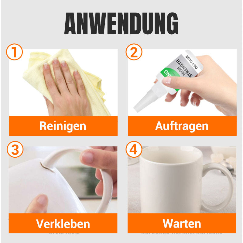 Hochfester öliger Schweißklebstoff