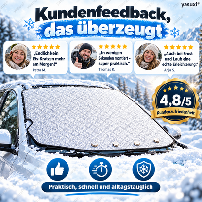⚡ Magnetischer Schneeschutz für Ihr Auto – schnell, werkzeuglos und winterfest ❄️🚗