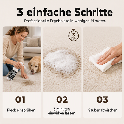 🔥🎁 2+1 GRATIS!!🥳 Tiefenreinigendes Teppichspray – entfernt hartnäckige Flecken und neutralisiert Gerüche sofort!