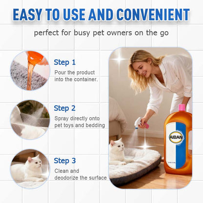 500 ml Hochwirksamer Geruchsentferner für Haustiere