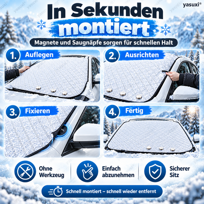⚡ Magnetischer Schneeschutz für Ihr Auto – schnell, werkzeuglos und winterfest ❄️🚗