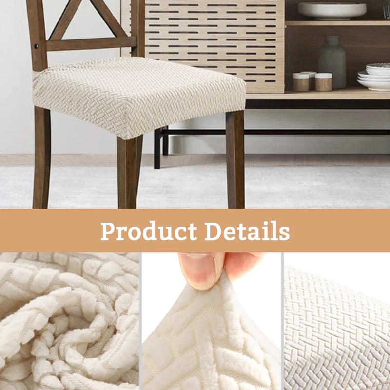 Wasserdichte Jacquard-Stuhlhussen – Langlebig, elegant und pflegeleicht 🪑 | Herbstaktion: 50% Rabatt für kurze Zeit