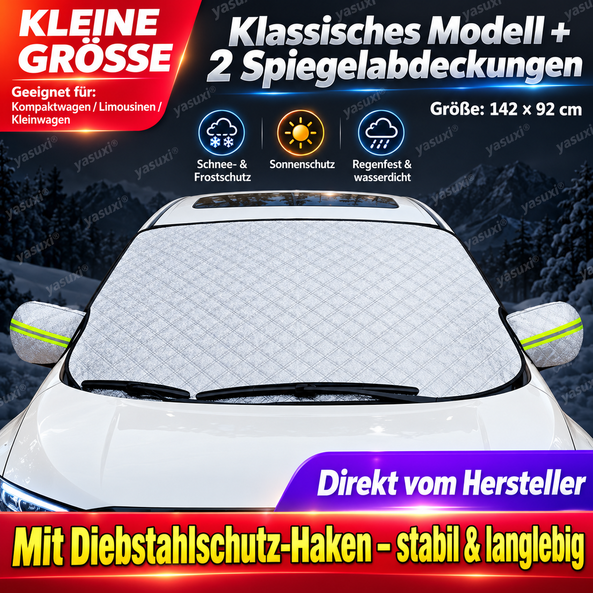 ⚡ Magnetischer Schneeschutz für Ihr Auto – schnell, werkzeuglos und winterfest ❄️🚗