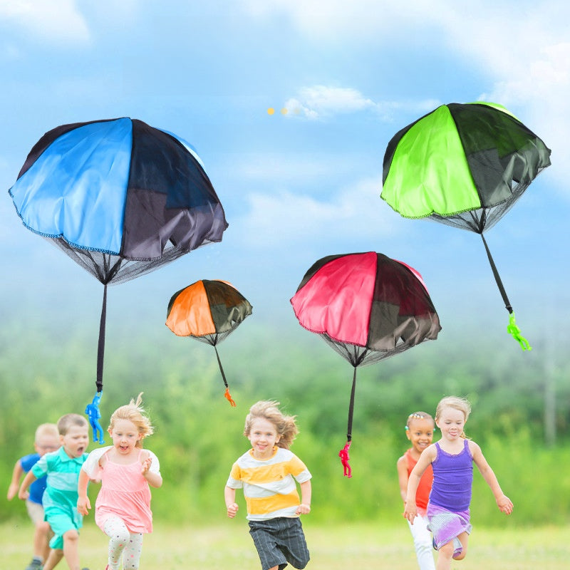 Wurf-Fallschirm für Kinder – Lustiges und lehrreiches Outdoor-Spiel
