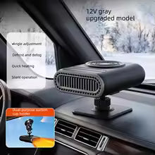 🚗2-in-1 tragbare Autoheizung & Scheibenenteiser🚗 – Mit 360°-Drehung & 3 Stufen – Ideal zum schnellen Enteisen, Entfeuchten und Beheizen des Fahrgastraums ⚡
