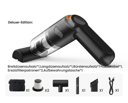 ⚡ 50% Rabatt! 🚗💨Kabelloser Handstaubsauger – 10000 Pa & 30 Min. Laufzeit, waschbarer HEPA-Filter
