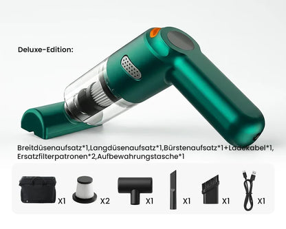 ⚡ 50% Rabatt! 🚗💨Kabelloser Handstaubsauger – 10000 Pa & 30 Min. Laufzeit, waschbarer HEPA-Filter