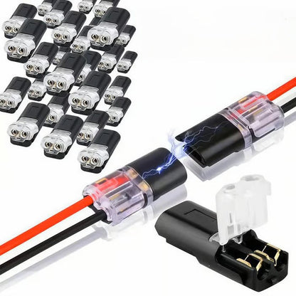 🔒 Schluss mit wackeligen Verbindungen! – 50% Rabatt, letzter Tag! – Doppel-Drahtanschluss mit Verriegelungsbügel – sicher, rutschfest & stabil – perfekt für Elektroprojekte & schnelle Tests ⚡🛠️
