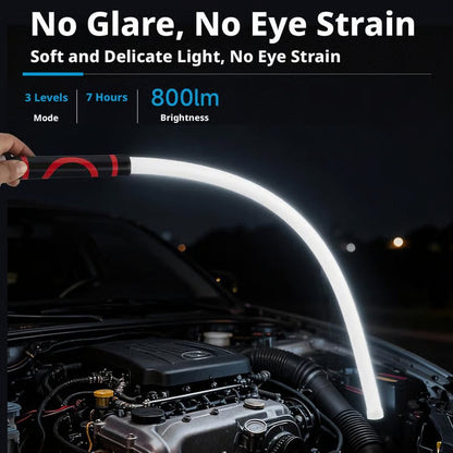 📢📢50 % Rabatt!! ⏰ Flexibles LED-Lichtband aus Silikon – Wasserdicht, Dimmbar & Einfache Installation für Innen & Außen 🏠
