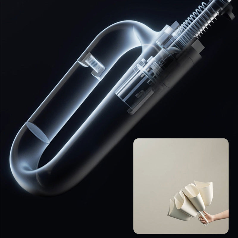 ☂️ 50% RABATT! 🌧️ Regenschirm mit Reflexstreifen – Ringschnalle & sicher bei Nacht ✨