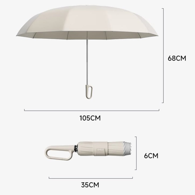 ☂️ 50% RABATT! 🌧️ Regenschirm mit Reflexstreifen – Ringschnalle & sicher bei Nacht ✨