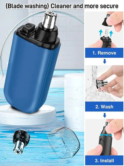 ⏳Zeitlich begrenzter Rabatt 💥- 50%🔥 Ideales Geschenk - Elektrischer Nasenhaartrimmer in deutscher Qualität