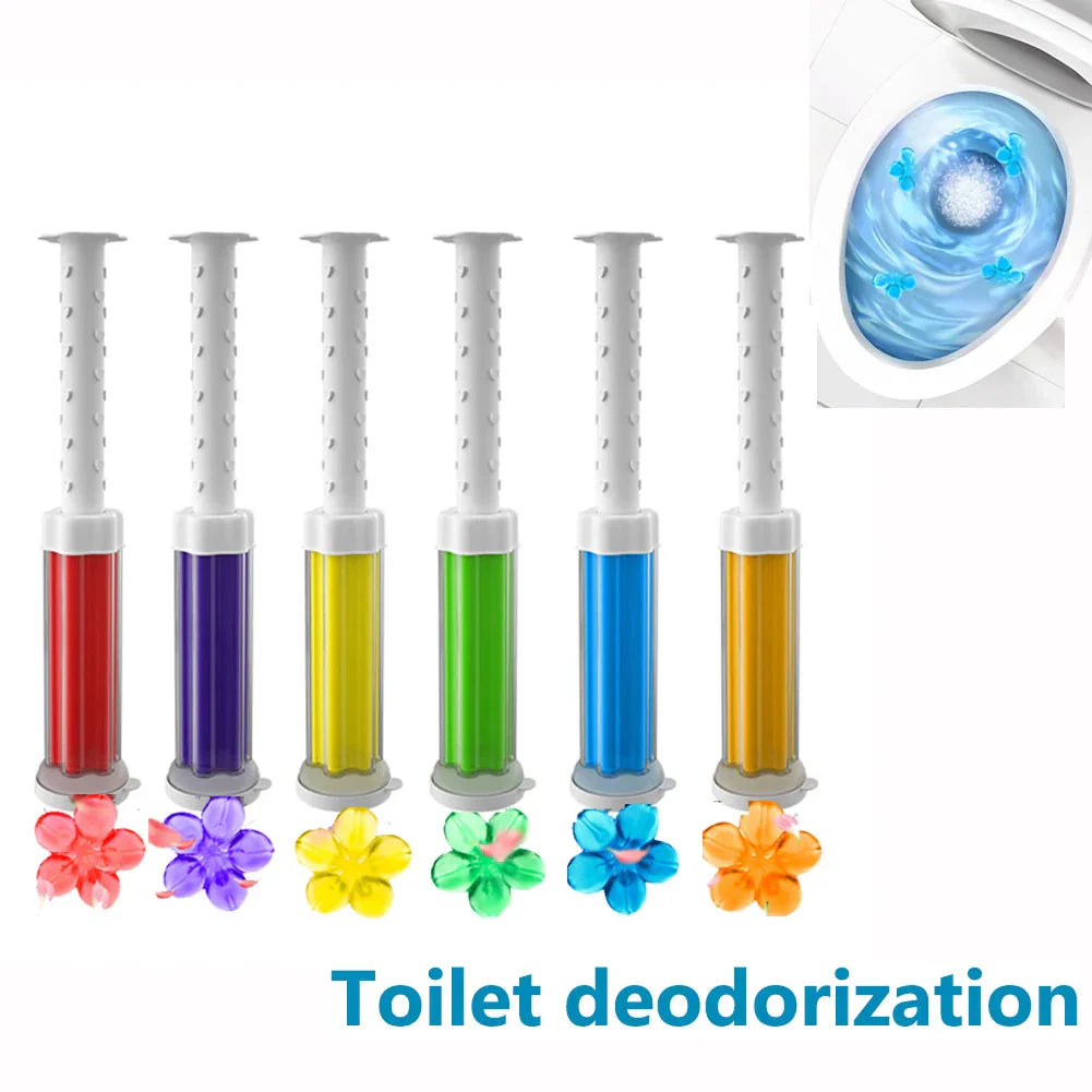 🔥Toiletten reiniger Gel Blume aromatische Deodorant Desinfektion