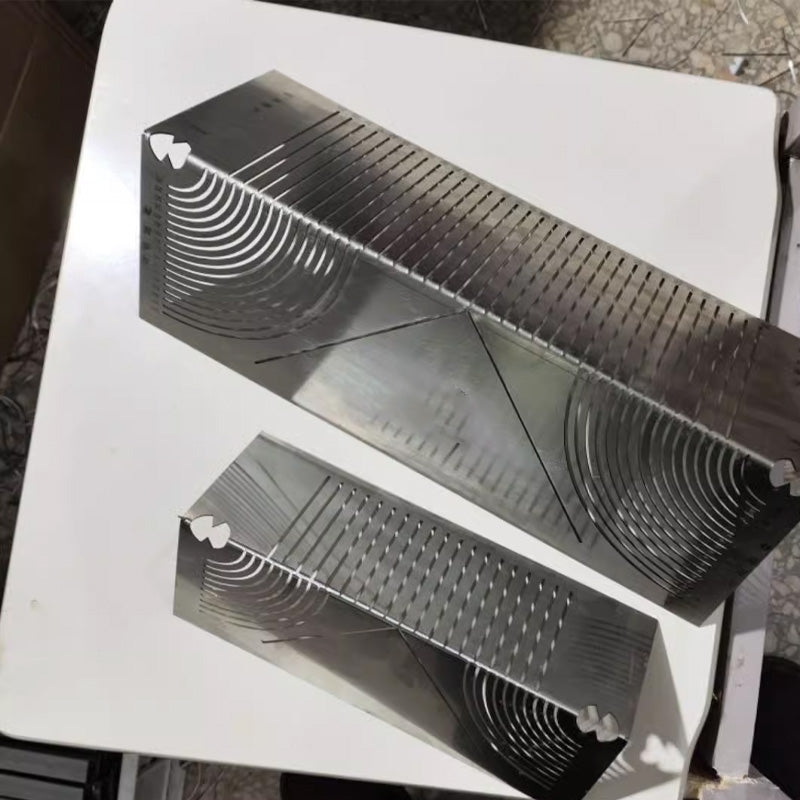 Quadratisches Edelstahl-90°-Winkelmaß